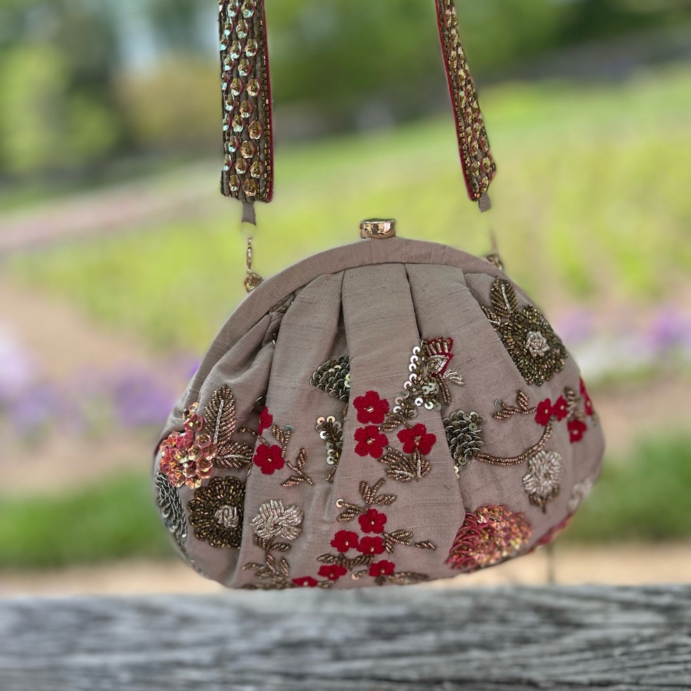 Valley of Flowers Sling Bag by Pinchastyle